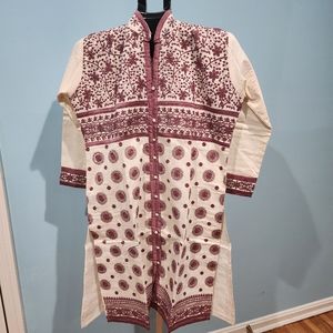 Long tunic top or Indian style kurti top